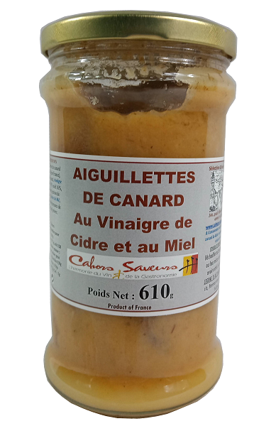 Aiguillettes de Canard au Vinaigre de Cidre et au Miel